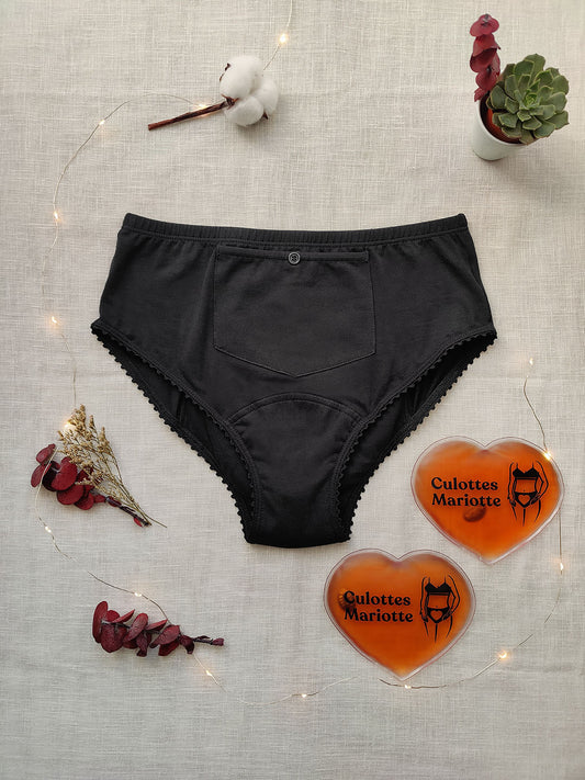 1 culotte et 2 bouillottes